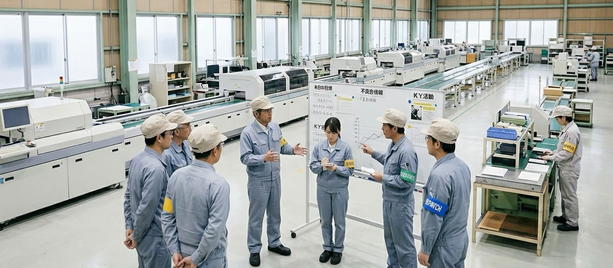 工場の朝礼・ミーティングって何する？内容・流れをわかりやすく解説