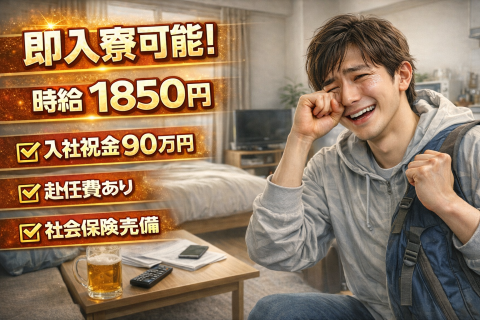 未経験からでも月収40万以上可能！時給1850円！入社特典総額95万円！！