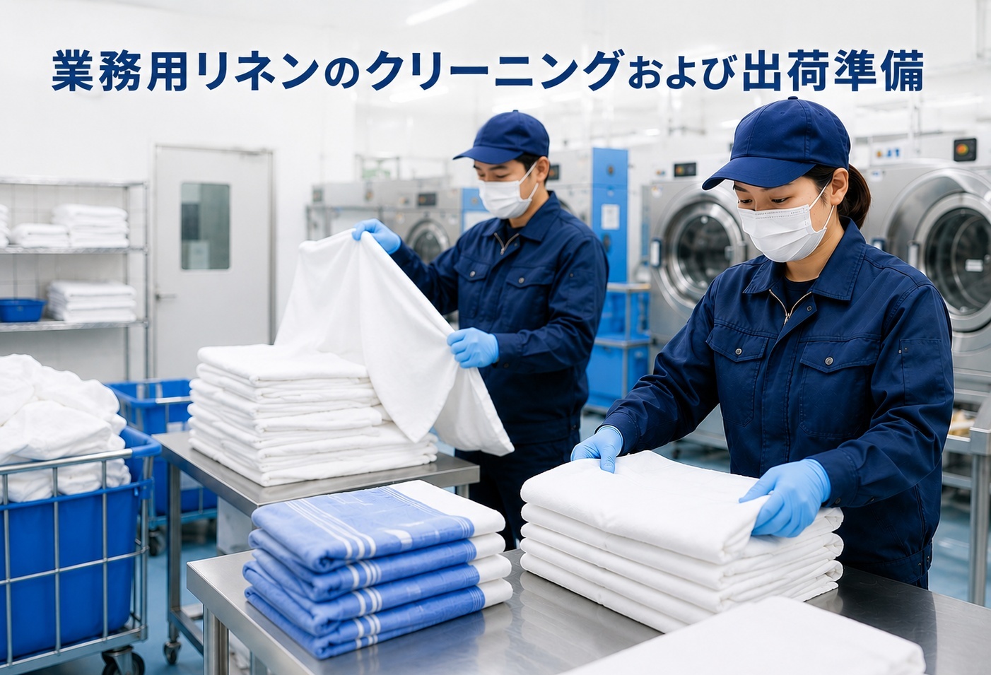 未経験から始められるクリーニング補助スタッフ募集