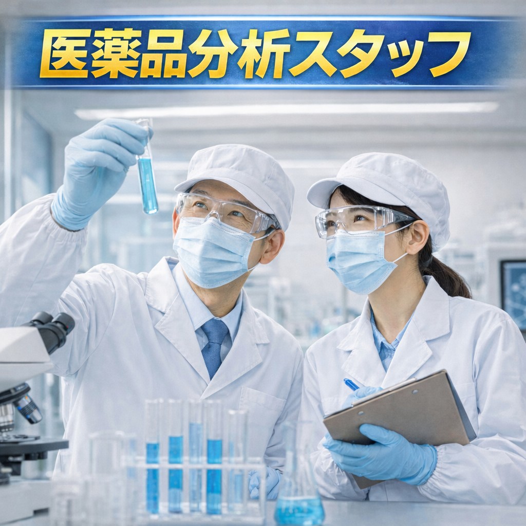 　医薬品分析スタッフ