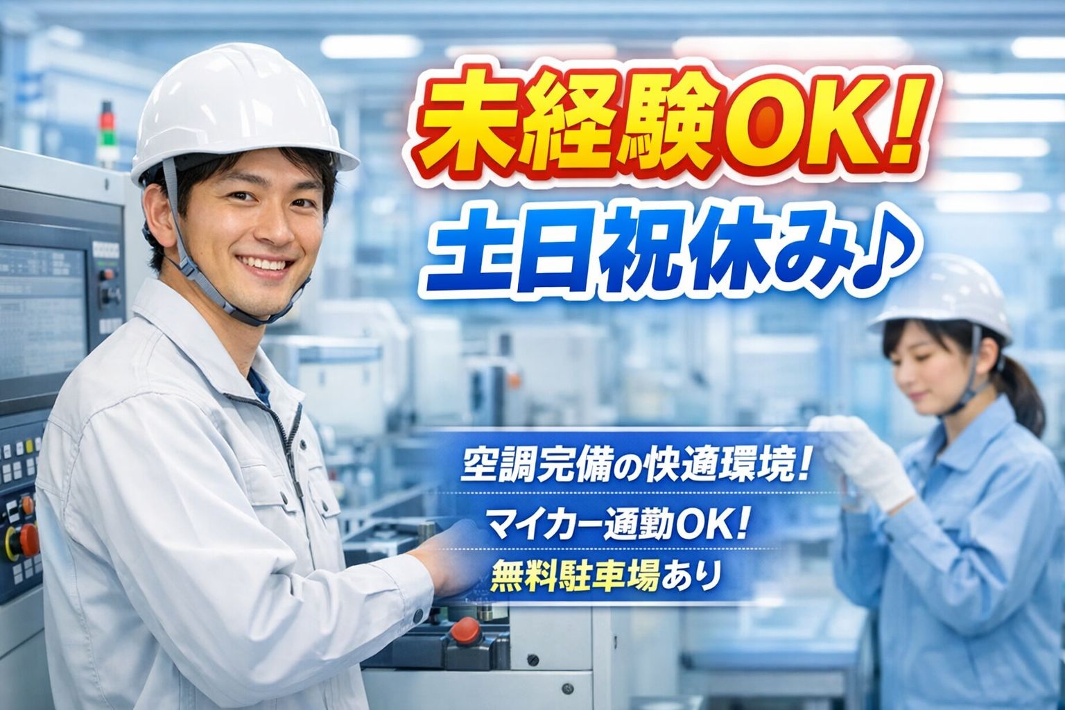 工場　未経験OK機械オペレーター