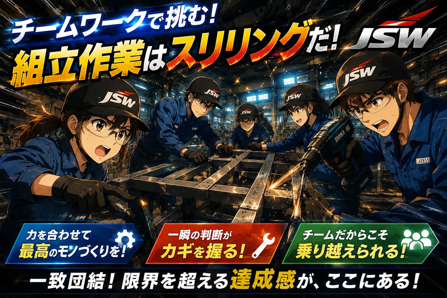 髪型自由!!喫煙所あり!!大人気の自動車製造業!!
このチャンスを逃したらもうない!!