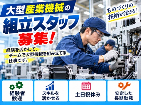 工場　電子部品や配線などの組付け