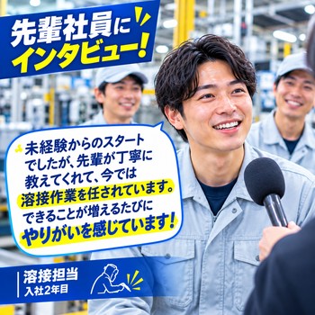 しっかり稼ぐなら北九州！高収入を目指せる！
大手メーカーで自動車部品のプレス・組付け！